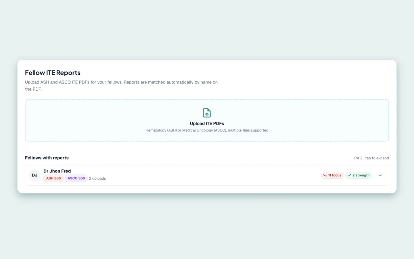 Upload the ITE and read it in one place